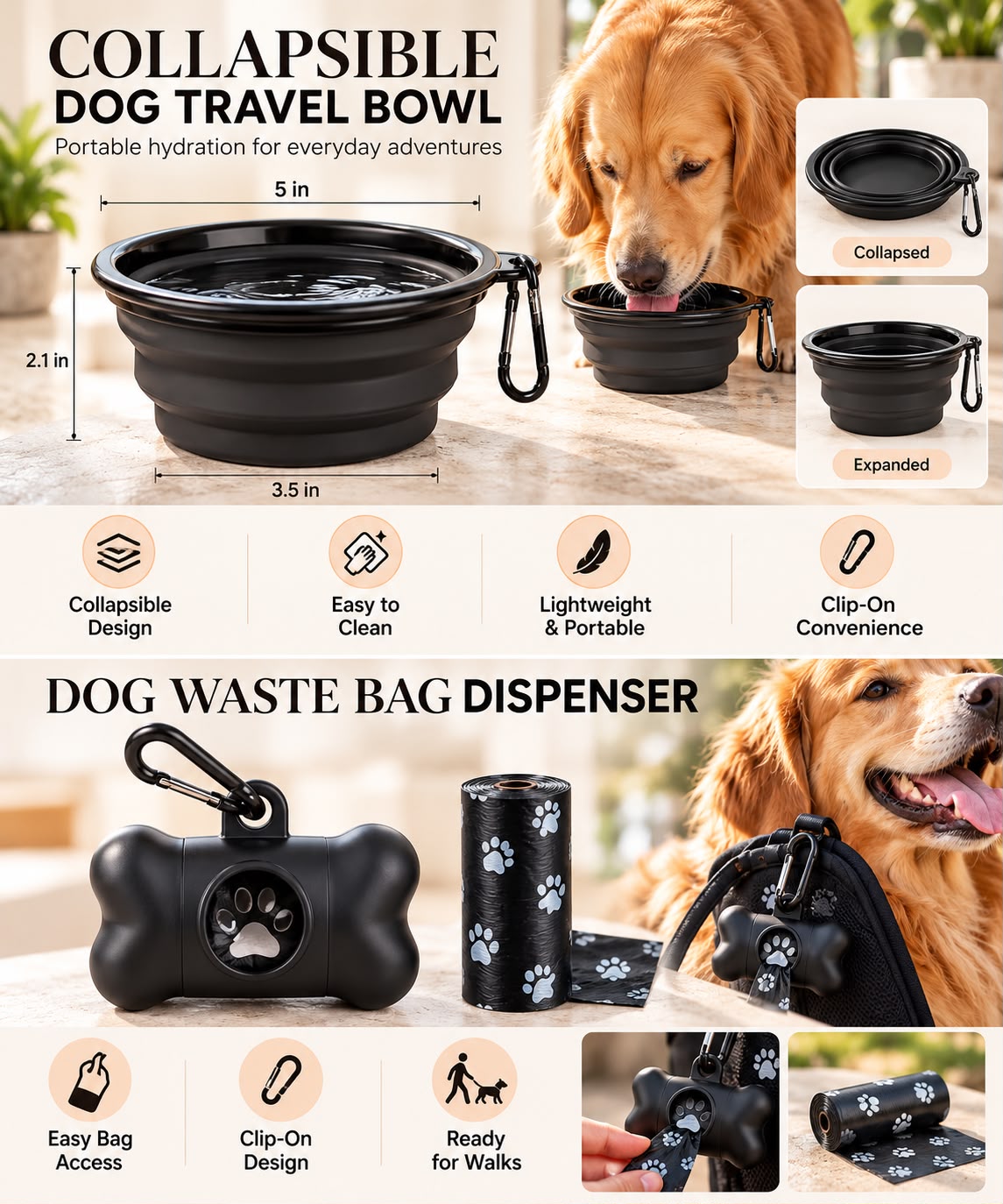 Pet Feeding Mat for Dogs & Cats – Waterproof, Quick-Dry Absorbent Plac ...